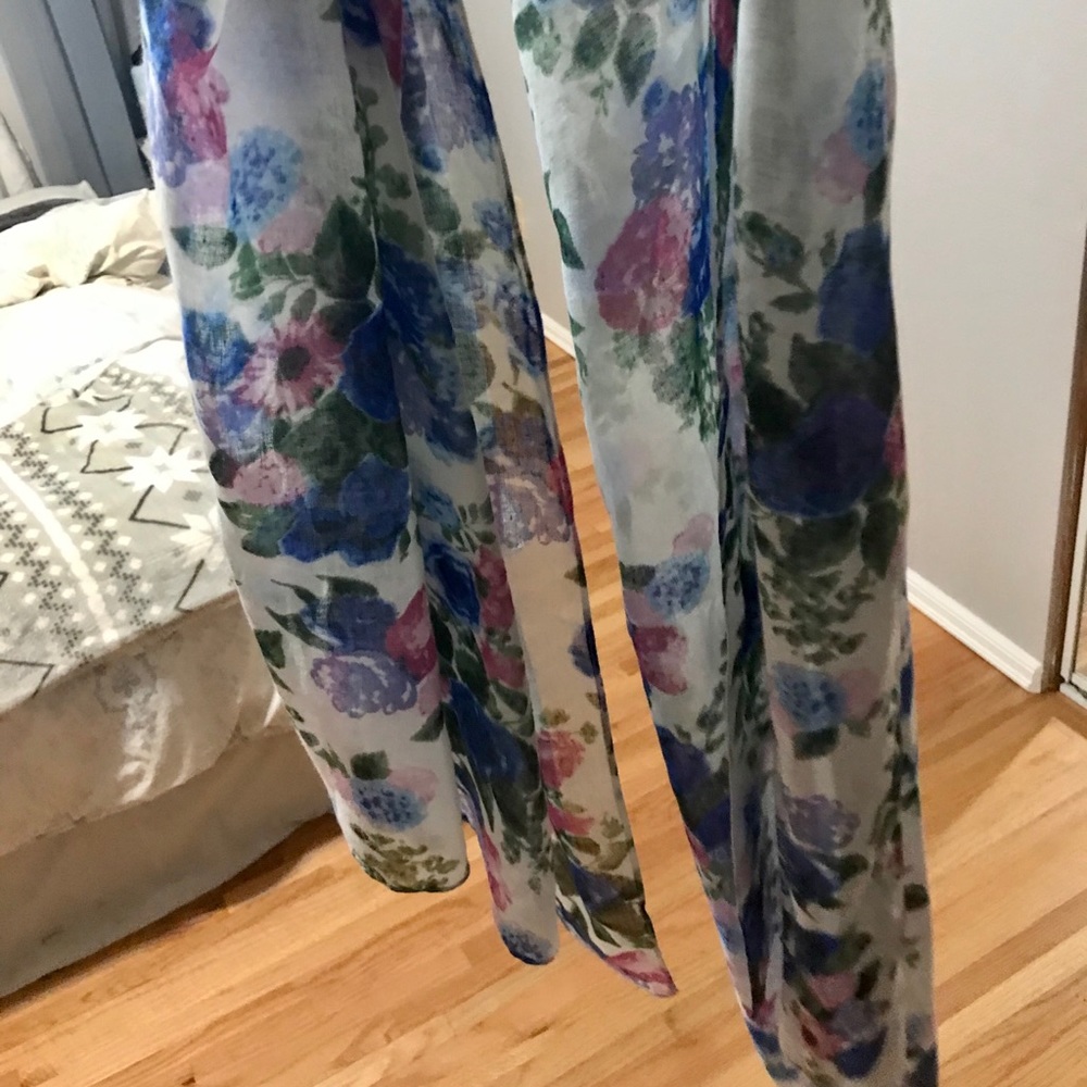 Floral scarf